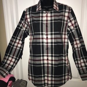 Men’s Express Extra Slim Fit Plaid Shirt -NWT 15.5